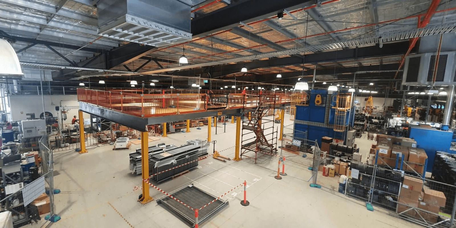 Mezzanine Installation Process